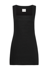 POSSE Dress Alice Mini Dress, Black Soho-Boutique