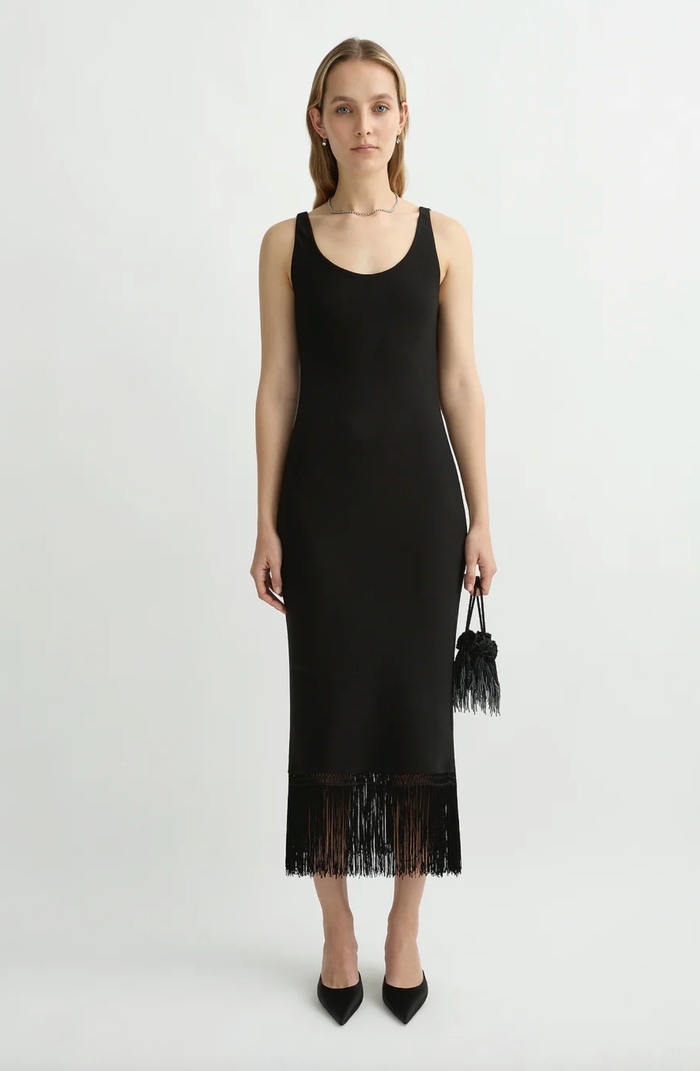 POSSE Dress Bianca Dress, Black Soho-Boutique