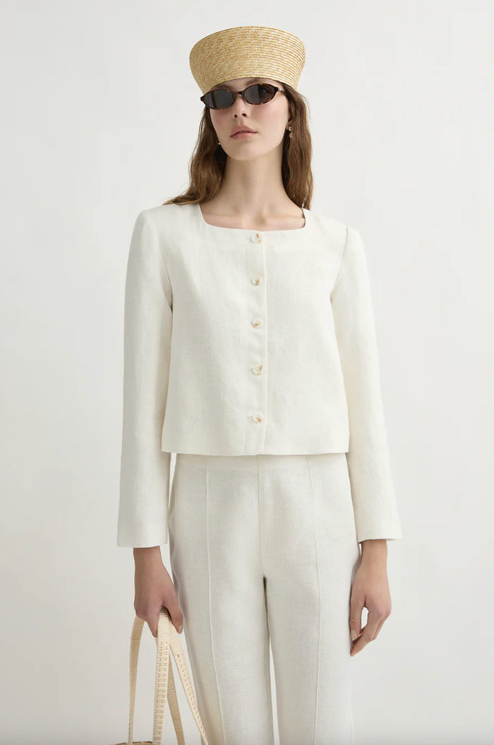 POSSE Jacket Emma Jacket, Cream Soho-Boutique