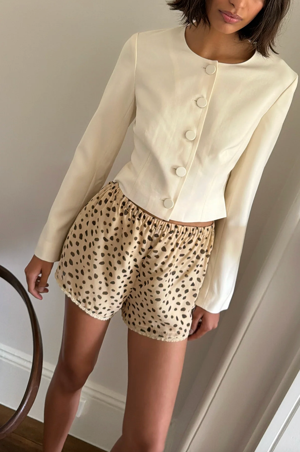 POSSE Short Priscilla Short, Cheetah Soho-Boutique