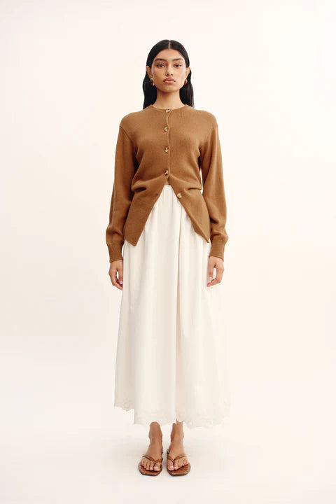 POSSE Skirt Antoinette Skirt, Vintage White Soho-Boutique