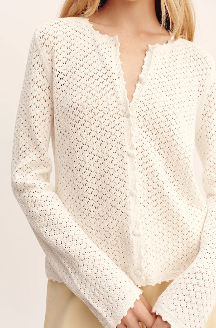 POSSE Sweater Helena Jacket, Bone Soho-Boutique