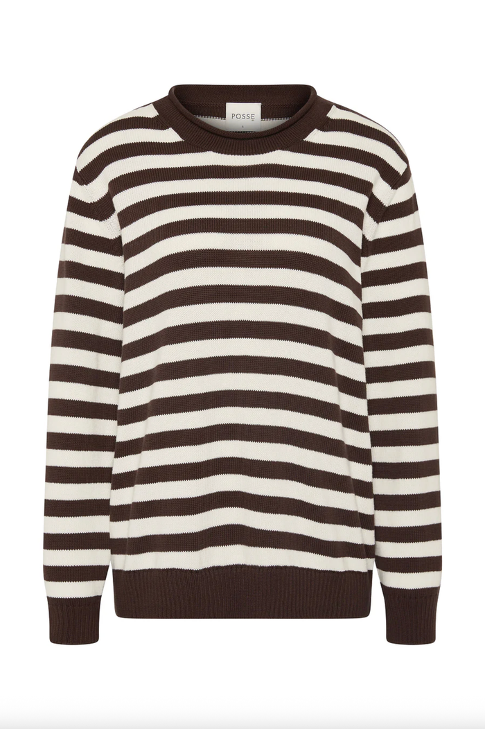 POSSE Sweater Lara Jumper, Stripe Soho-Boutique