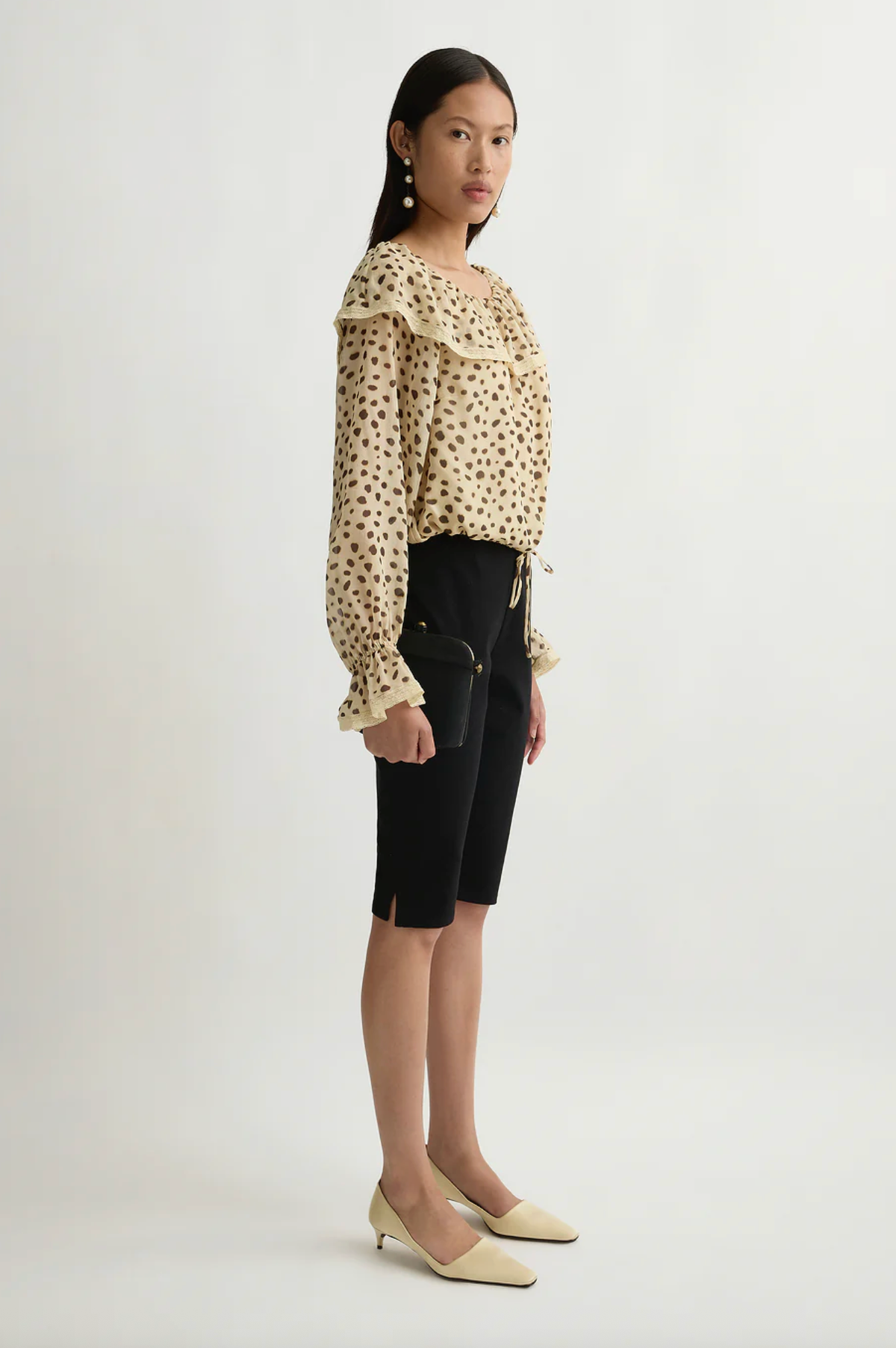 POSSE Top Priscilla Blouse, Cheetah Soho-Boutique