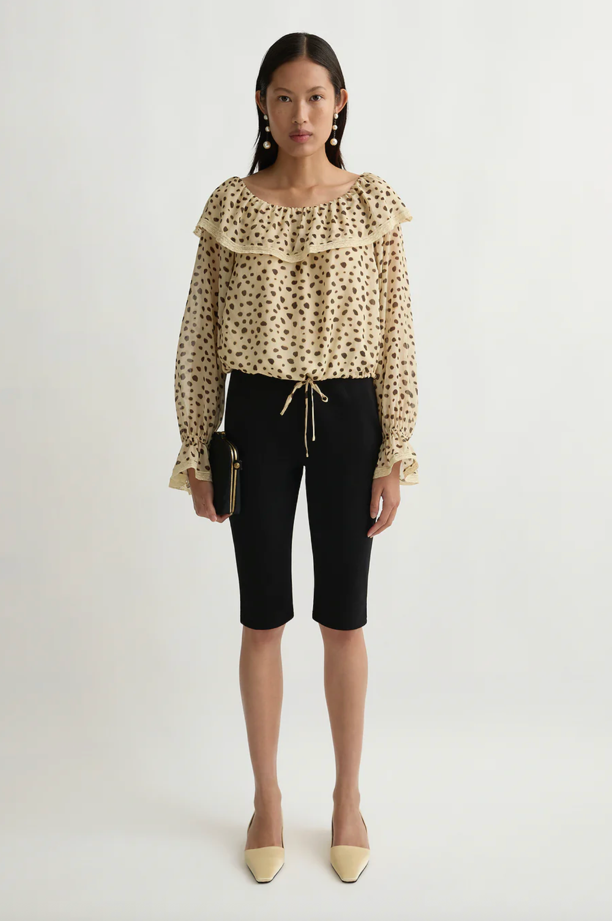 POSSE Top Priscilla Blouse, Cheetah Soho-Boutique