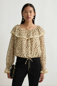 POSSE Top Priscilla Blouse, Cheetah Soho-Boutique