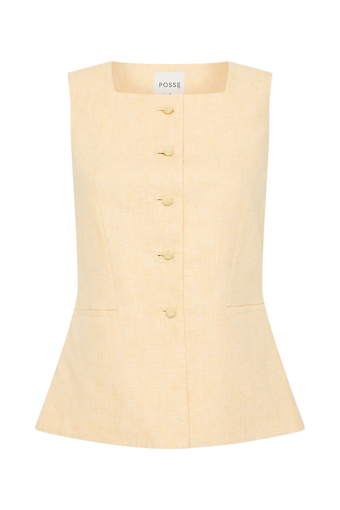 POSSE Top Rio Vest, Dusty Citron Soho-Boutique