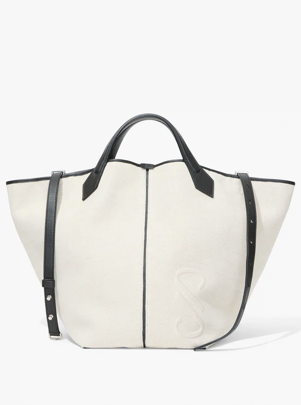 Proenza Schouler Bag XL Chelsea Tote, Black Natural Soho-Boutique