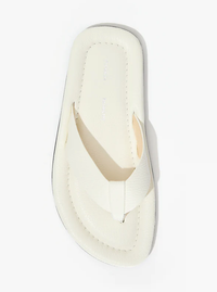 Proenza Schouler Sandals Cooper Flip Flop Sandals, Cream Soho-Boutique