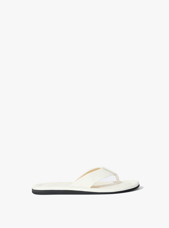 Proenza Schouler Sandals Cooper Flip Flop Sandals, Cream Soho-Boutique