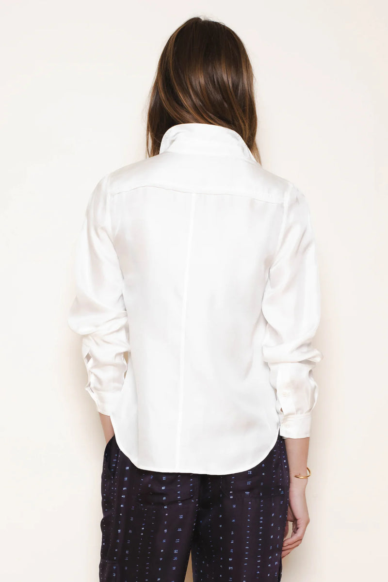 Raquel Allegra Blouse Odesza Blouse, Ivory Soho-Boutique