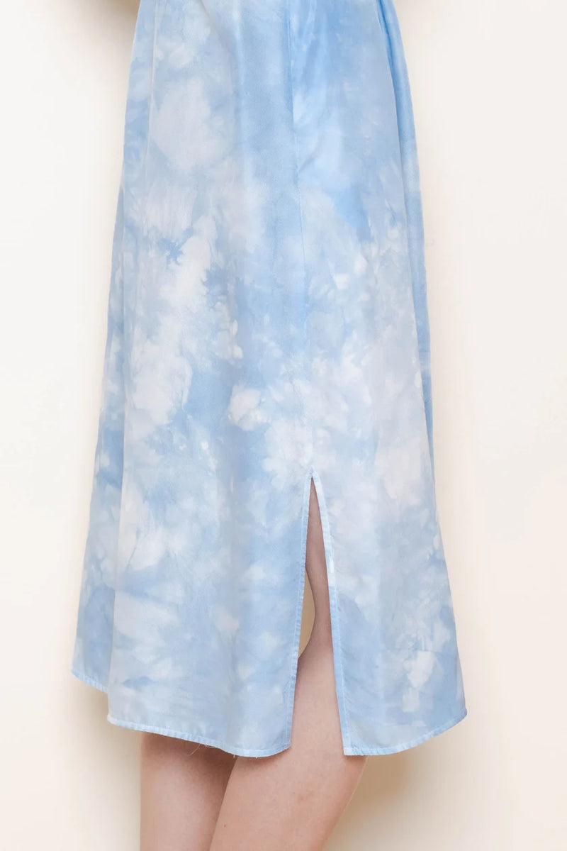 Raquel Allegra Dresses Linnfield Dress, Periwinkle Cloud Soho-Boutique