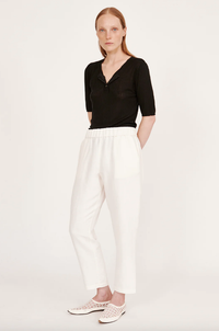 Raquel Allegra Pant Fez Pant, Washed White Soho-Boutique