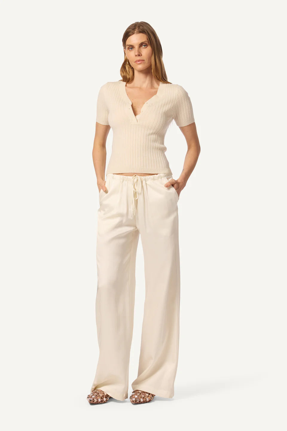 SABLYN Pant Gemma Pull On Pant, Gardenia Soho-Boutique