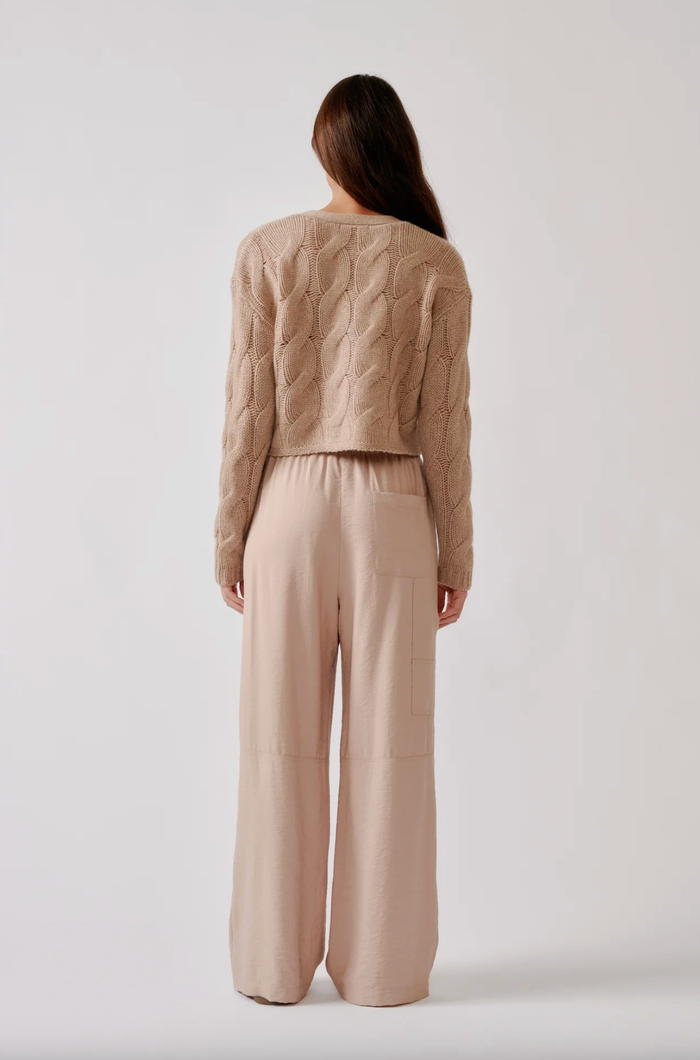 SABLYN Pant Lenon B Utility Pull On Pant, Dune Soho-Boutique
