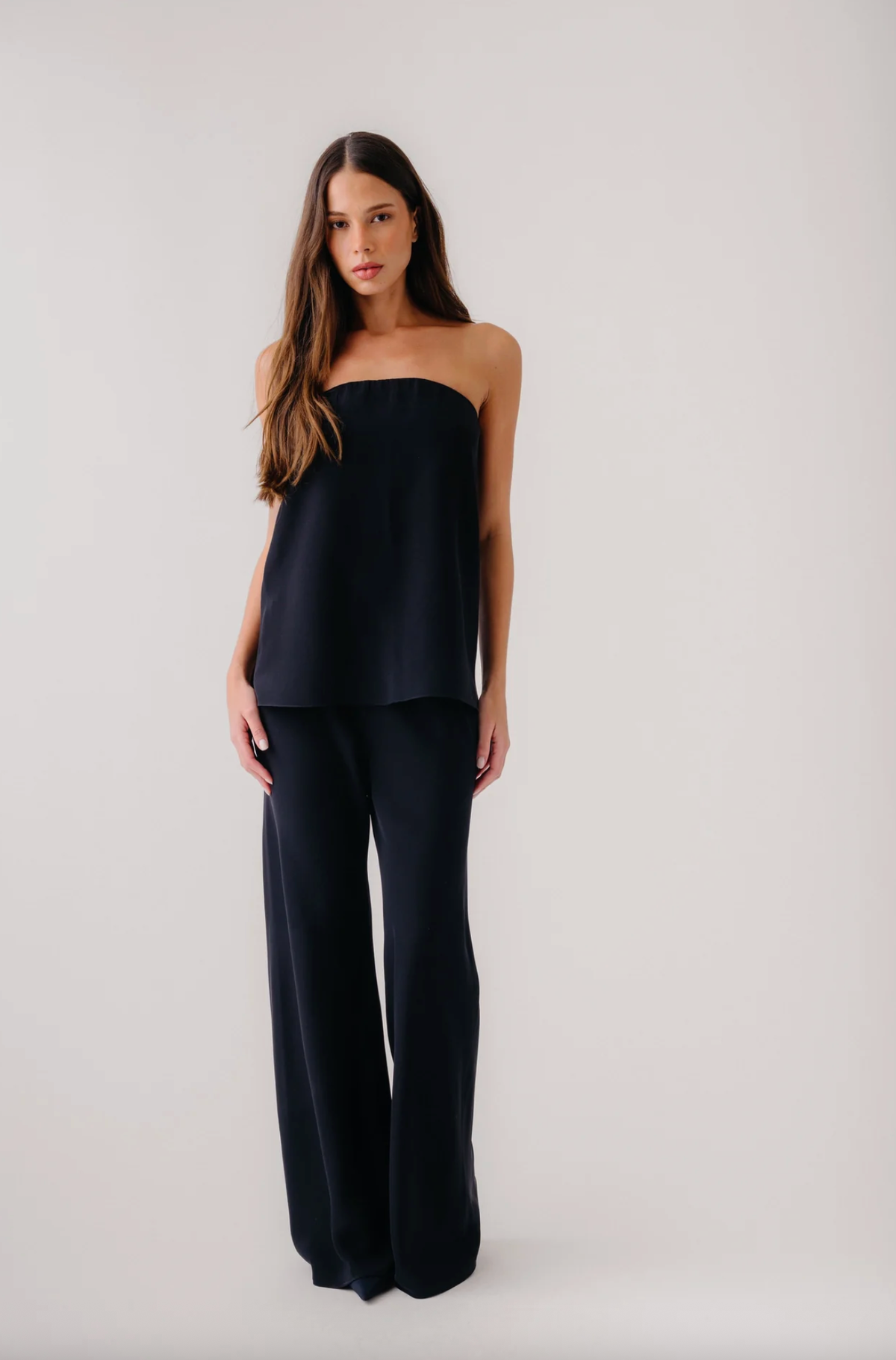 SABLYN Pant Naomi Bias Cut Pull On Pant, Black Soho-Boutique