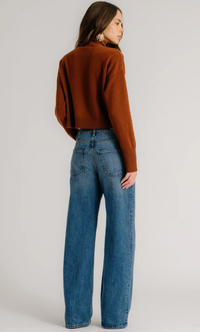 SABLYN Sweater Sable Turtleneck Sweater, Mahogany Soho-Boutique