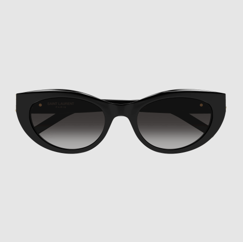 Saint Laurent Sunglasses Saint Laurent Monogram Cat Eye, Black Soho-Boutique
