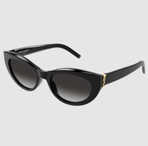 Saint Laurent Sunglasses Saint Laurent Monogram Cat Eye, Black Soho-Boutique