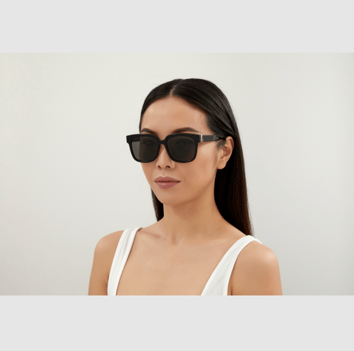 Saint Laurent Sunglasses Saint Laurent Monogram Sunglasses, Black Soho-Boutique