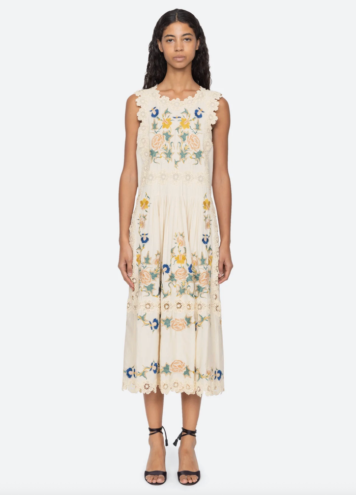 Sea New York Dress Adonna Dress, Cream Soho-Boutique