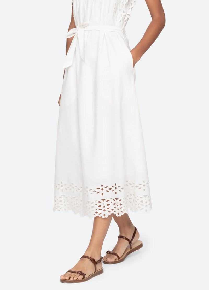 leila boat neck midi dress ivory Dress, White – Soho Boutique HARD-TAGGED-SM-08.04.26