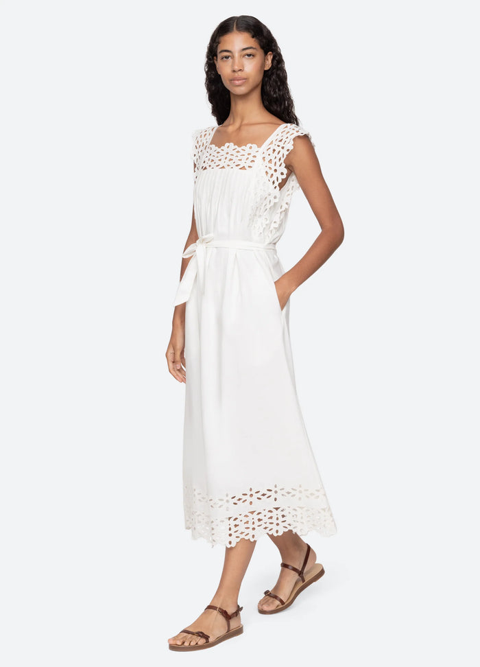 Sea New York Dress Leila Dress, White Soho-Boutique