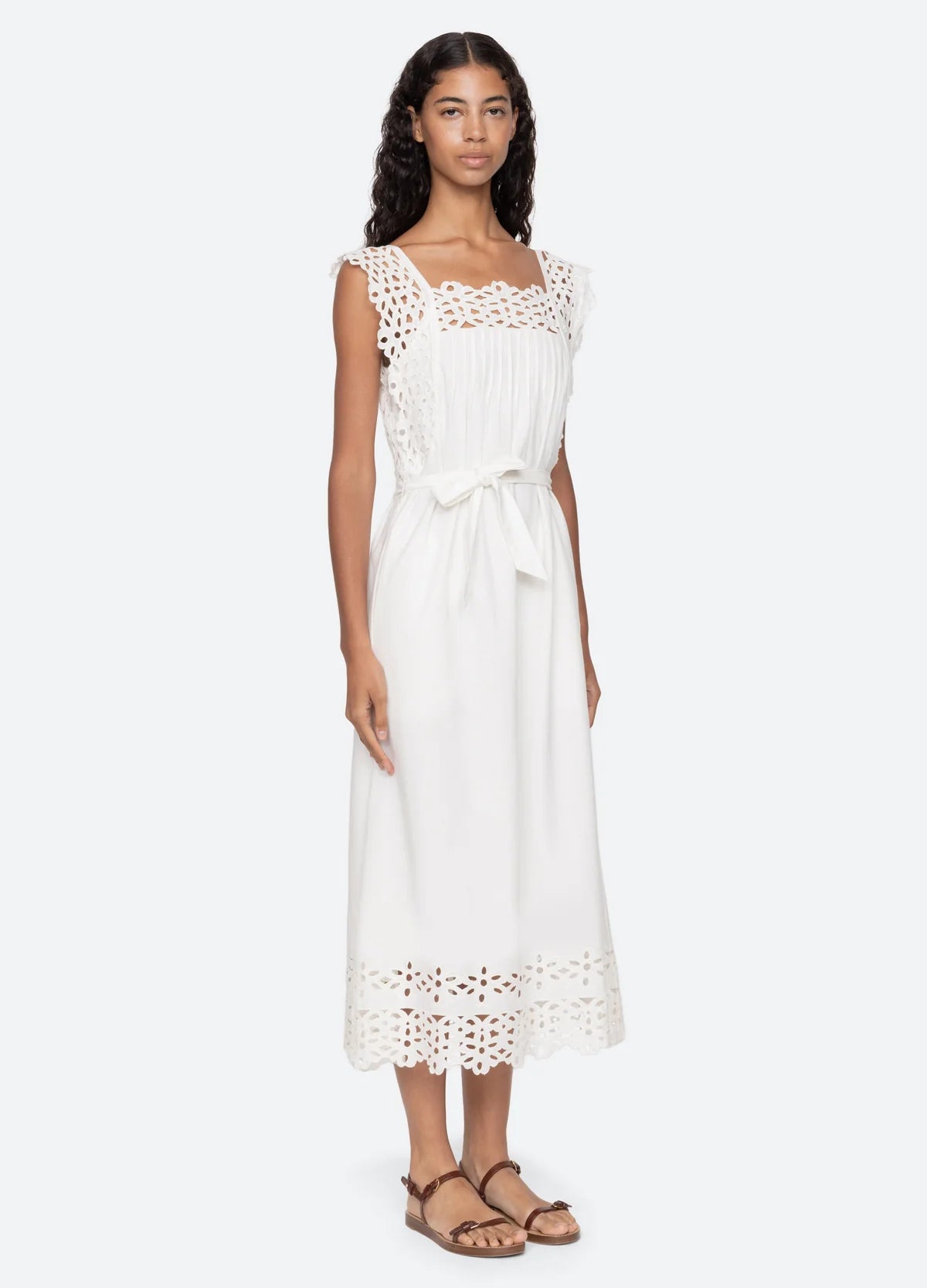 Sea New York Dress Leila Dress, White Soho-Boutique