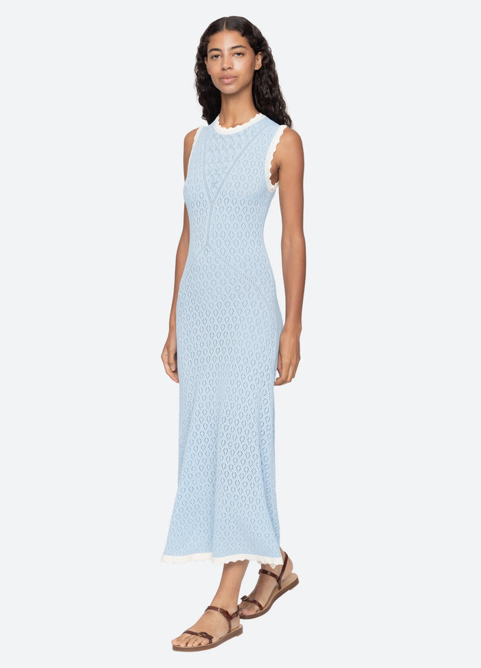 Sea New York Dresses Georgia Dress, Blue Soho-Boutique