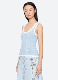 Sea New York Tank Georgia Tank, Blue Soho-Boutique