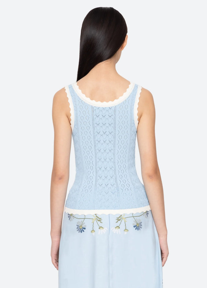Sea New York Tank Georgia Tank, Blue Soho-Boutique