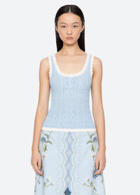 Sea New York Tank Georgia Tank, Blue Soho-Boutique