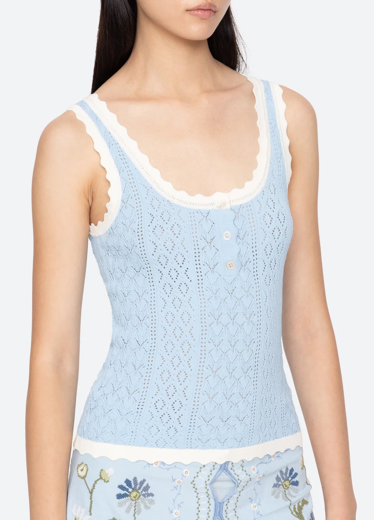 Sea New York Tank Georgia Tank, Blue Soho-Boutique