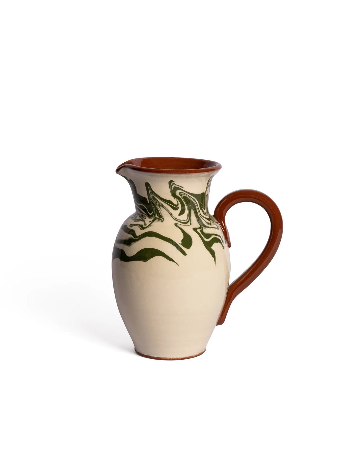 Sharland England Home Marbre Jug, Green Soho-Boutique