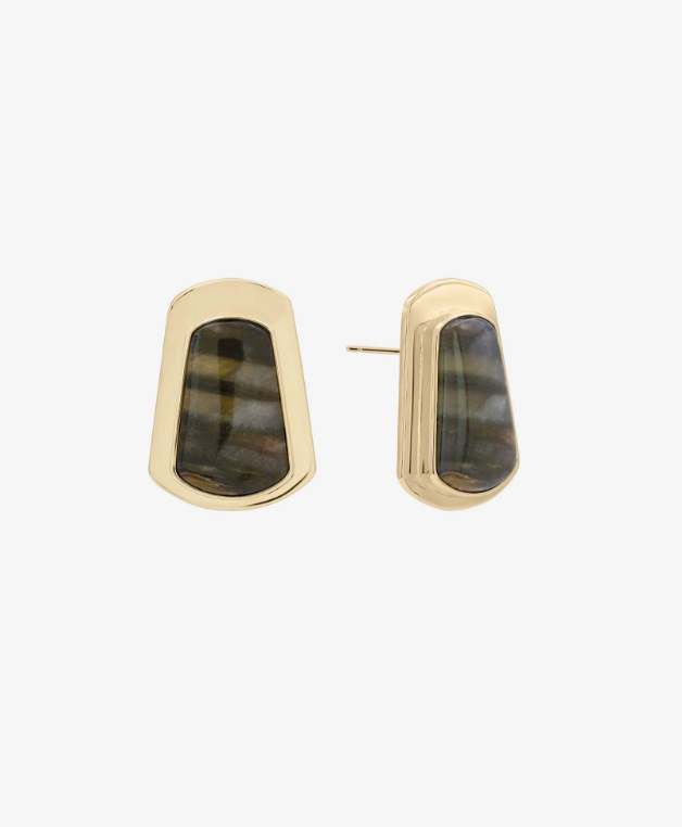 Shashi Earrings Clementine Earring, Gold Soho-Boutique