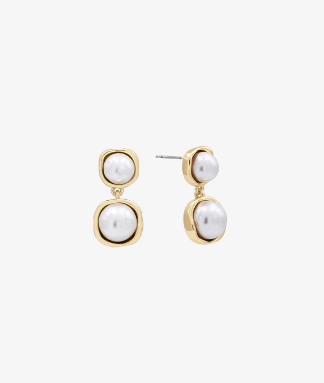 Shashi Earrings Noor Pearl Drop Earring Soho-Boutique