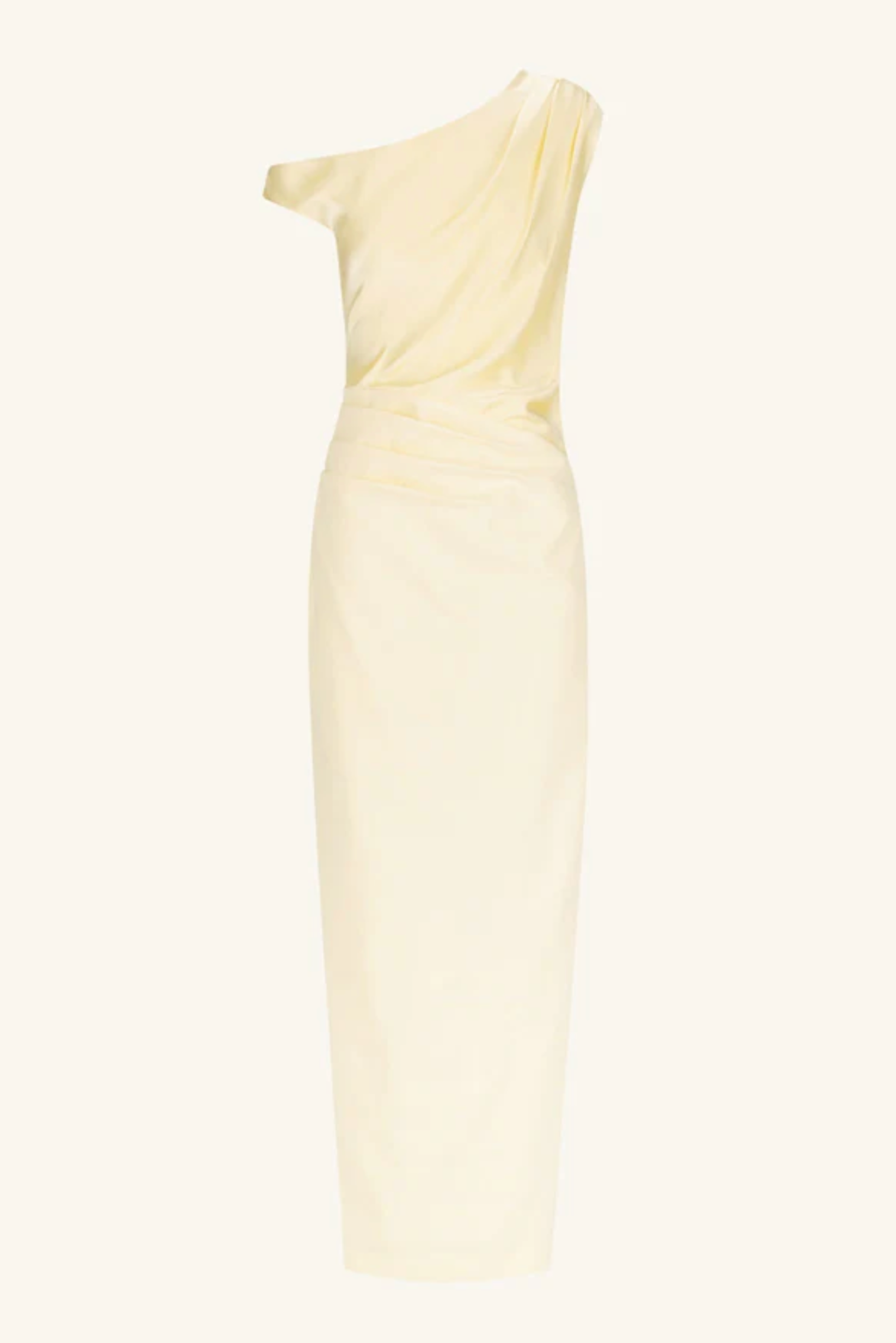 SHONA JOY Dress Dillon Contrast Draped Maxi Dress, Yellow Sorbet Soho-Boutique