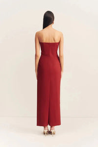 SHONA JOY Dress Lani  Maxi Dress, Red Dahlia Soho-Boutique