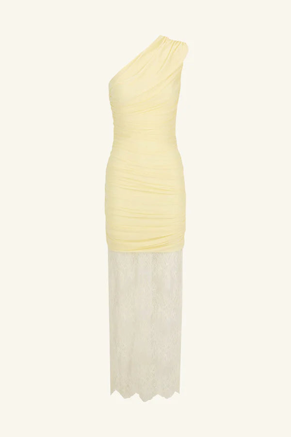SHONA JOY Dress Martine Maxi Dress, Sherbet Yellow Soho-Boutique