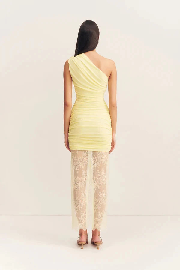 SHONA JOY Dress Martine Maxi Dress, Sherbet Yellow Soho-Boutique