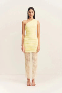 SHONA JOY Dress Martine Maxi Dress, Sherbet Yellow Soho-Boutique