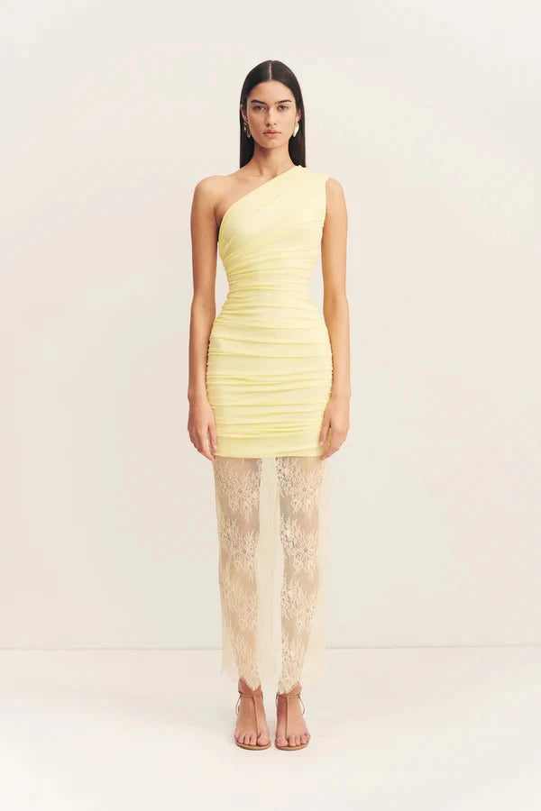 SHONA JOY Dress Martine Maxi Dress, Sherbet Yellow Soho-Boutique