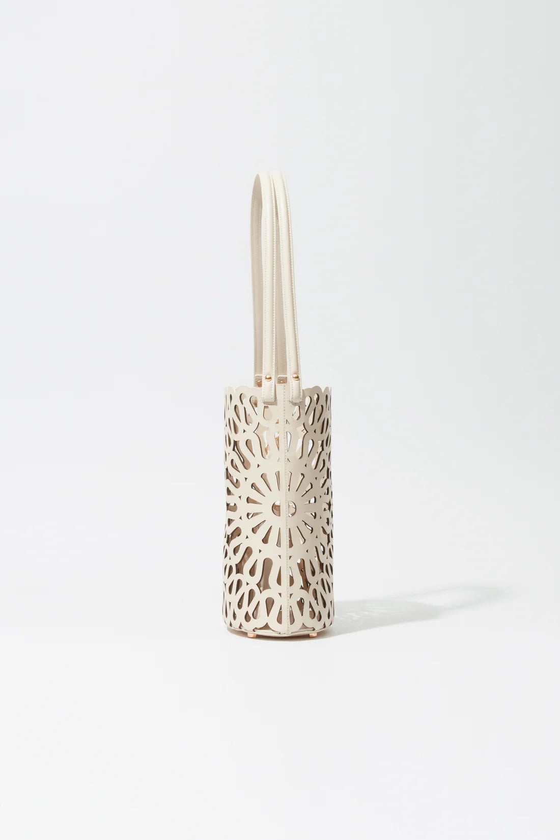 SIMKHAI Bag Mcall Bucket Bag, Cream Soho-Boutique