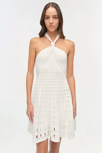 SIMKHAI Dress Jenna Dress, Ivory Soho-Boutique
