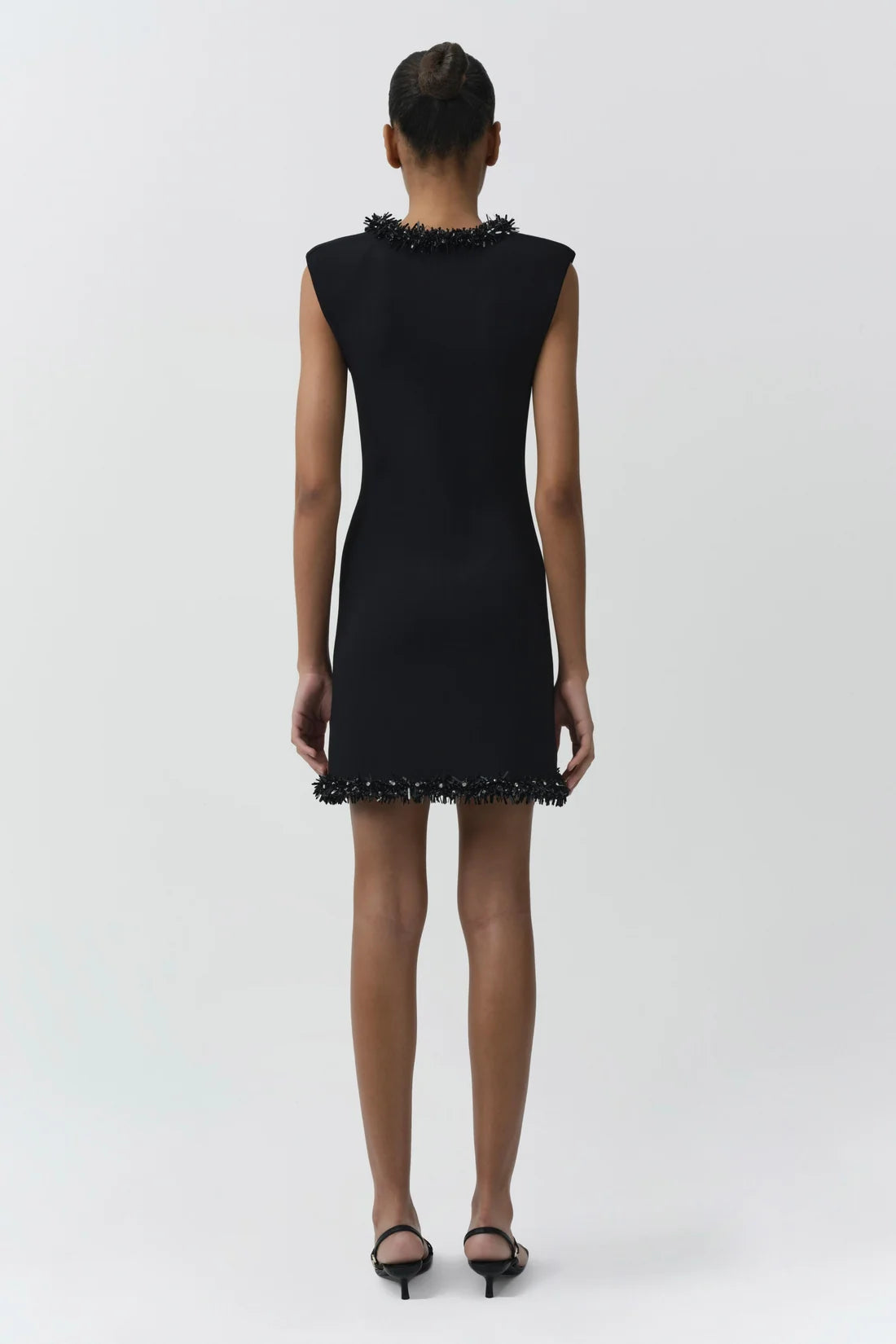 SIMKHAI Dress Suki Mini Dress, Black Soho-Boutique