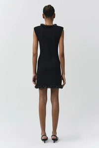 SIMKHAI Dress Suki Mini Dress, Black Soho-Boutique
