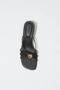 SIMKHAI Heel Amaya Kitten Heel, Black Soho-Boutique