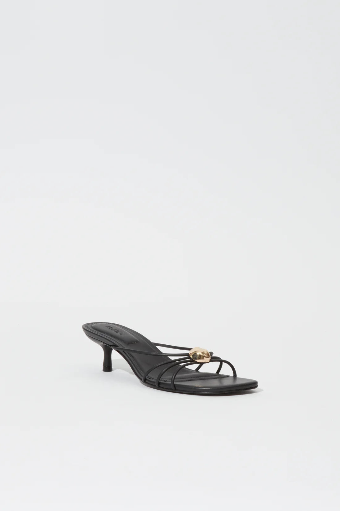 SIMKHAI Heel Amaya Kitten Heel, Black Soho-Boutique