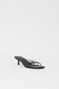 SIMKHAI Heel Amaya Kitten Heel, Black Soho-Boutique