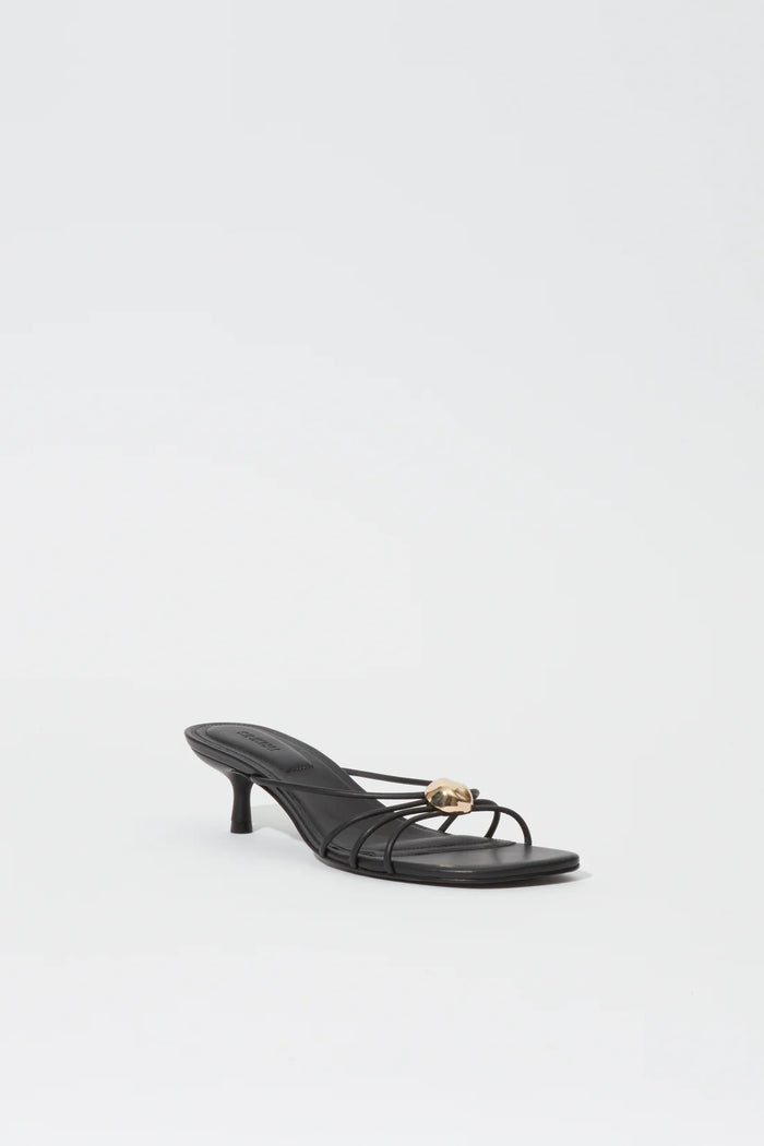 SIMKHAI Heel Amaya Kitten Heel, Black Soho-Boutique
